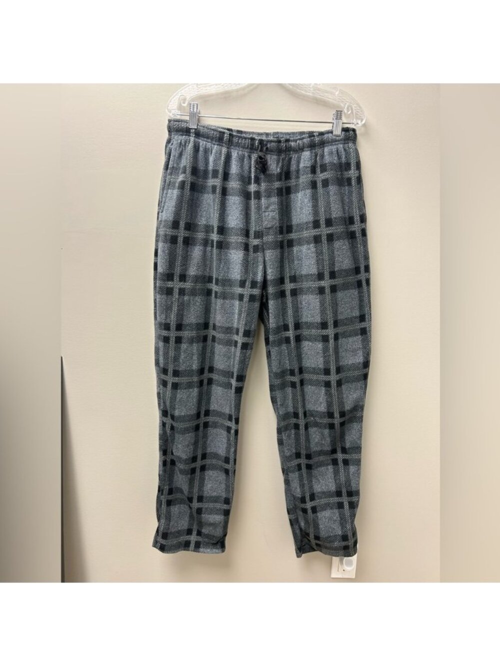 Perry Ellis Portfolio Men’s Grey Fleece Pyjama Pants